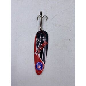 Atlanta Falcons NFL Fishing Lure Spoon Front Logo